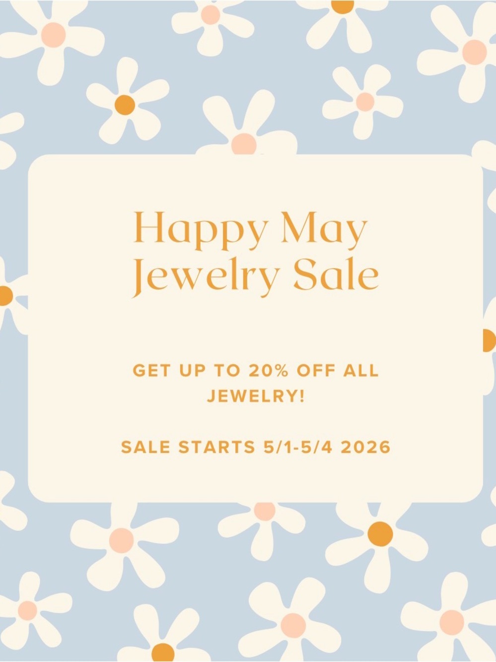 Happy May Jewelry Sale 💍🌼